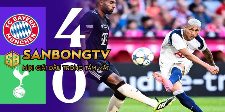 Video Highlight Bóng Đá Trận Bayern Munich - Tottenham